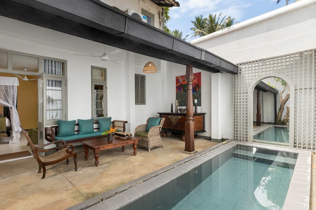 Heritage House Bentota private plunge pool