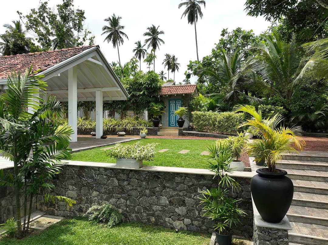 Villa exterior wide daytime view, The Niche Hikkaduwa