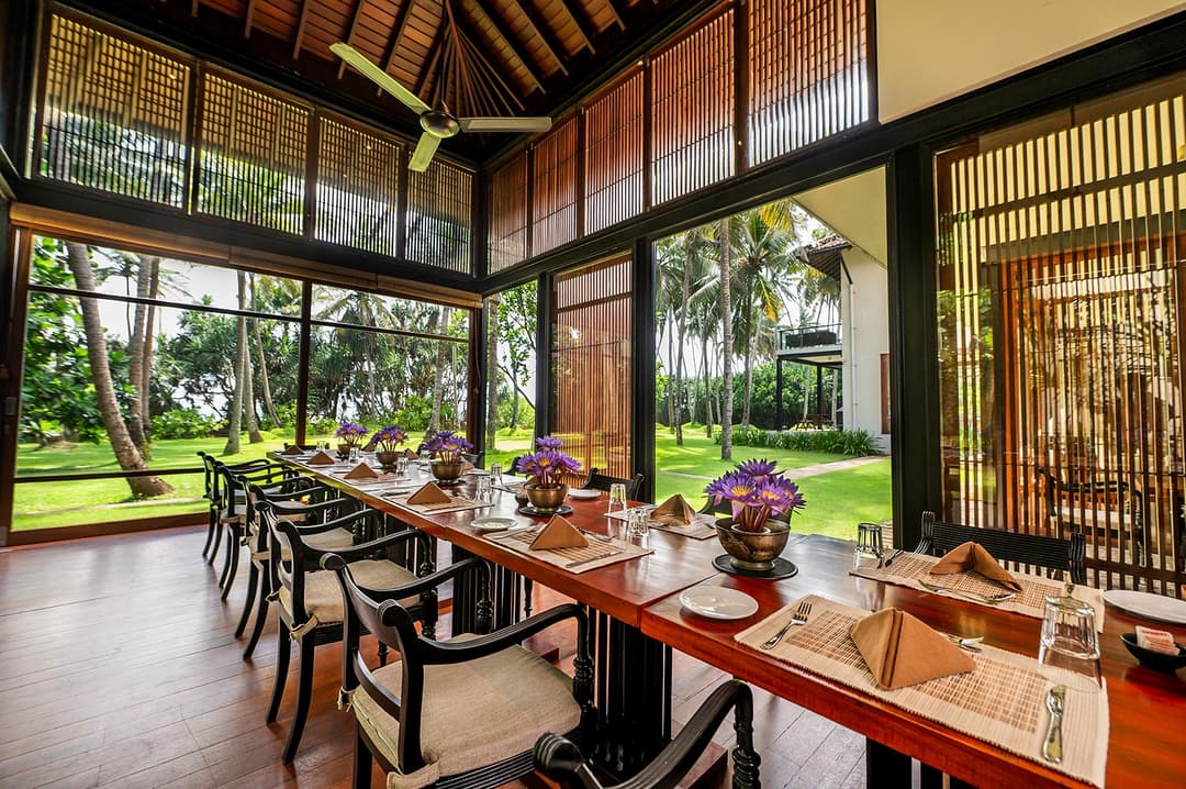 Gazebo open-sided dining wide, The Villa by CC Wadduwa