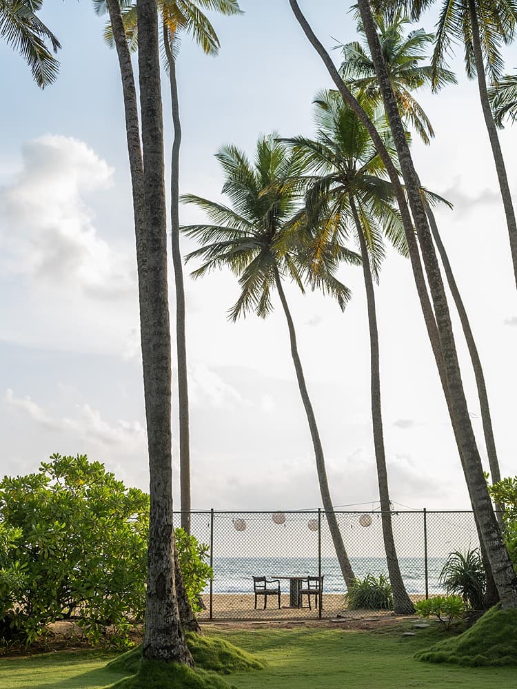 Outdoor lawn event wide view, The Villa by CC Wadduwa