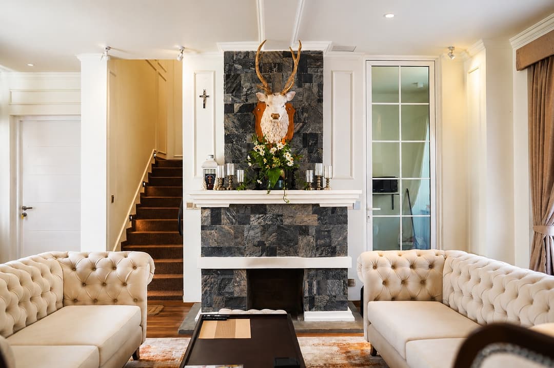 Living room with staircase angle, The Mystique Nuwara Eliya