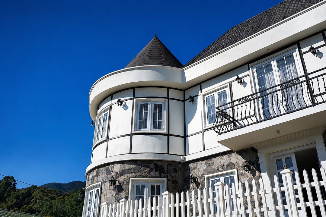 Castle exterior wide blue sky, The Mystique Nuwara Eliya
