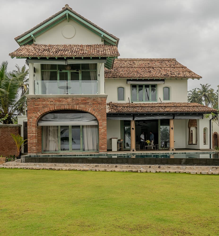 Villa exterior daytime wide, Candella House Talpe
