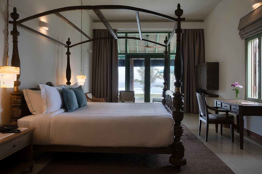 Ocean view suite interior, Candella House Talpe