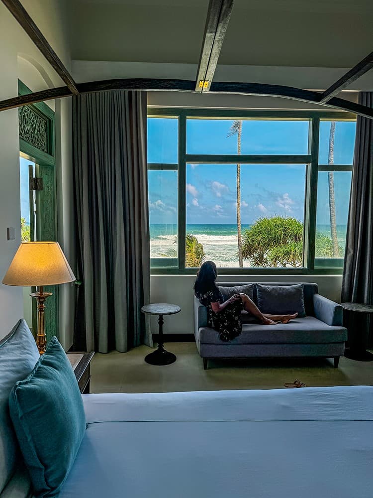 Suite with ocean view wide angle, Candella House Talpe