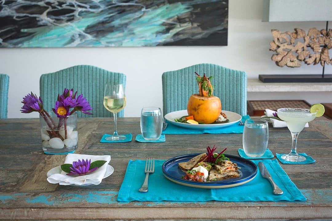 Lunch at Aquamarine villa, Sri Sharavi Mirissa