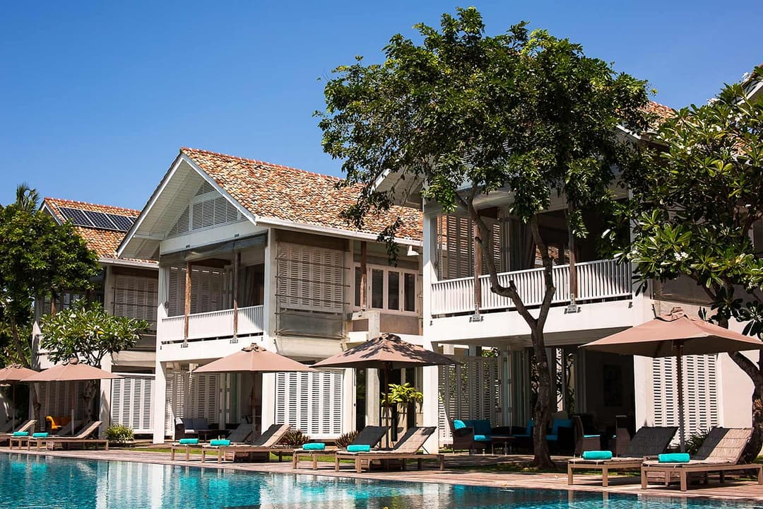 Villas poolside exterior, Sri Sharavi Beach Villas Mirissa