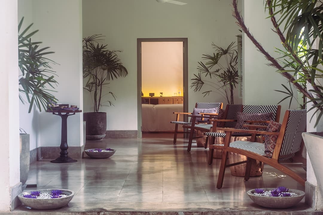 Fort Bazaar Galle Z Spa reception lounge