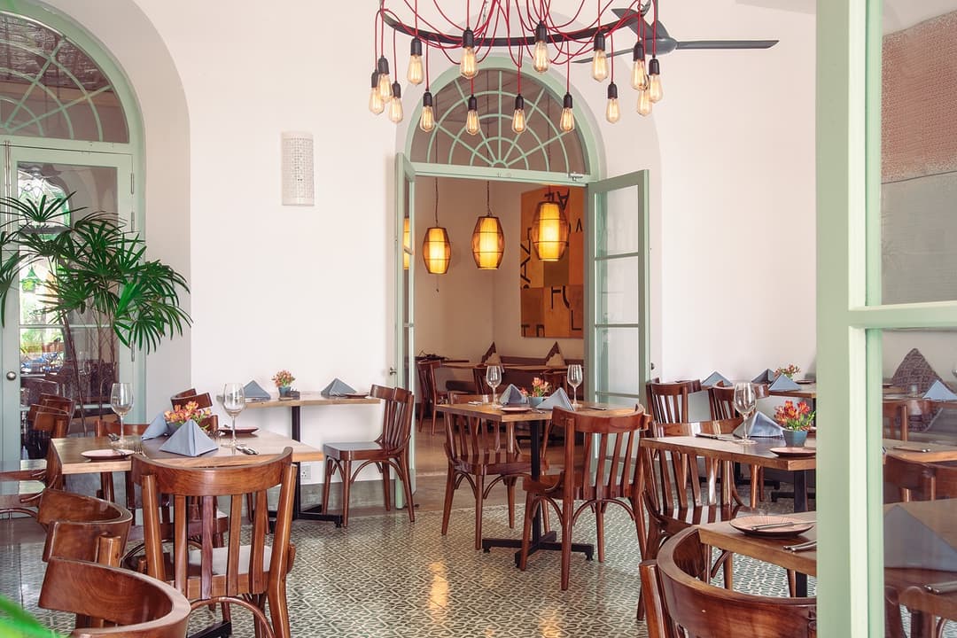 Church Street Social restaurant with arched doors