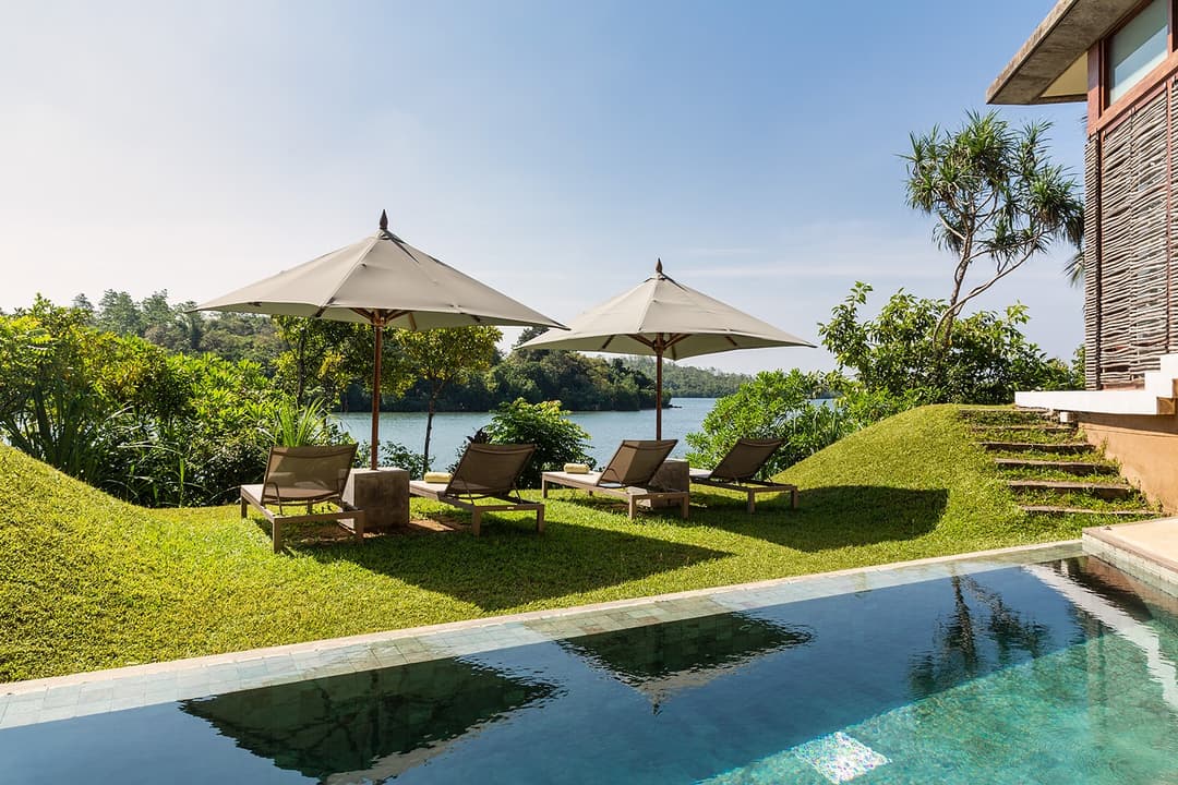Tri Ahangama Family Villa pool exterior
