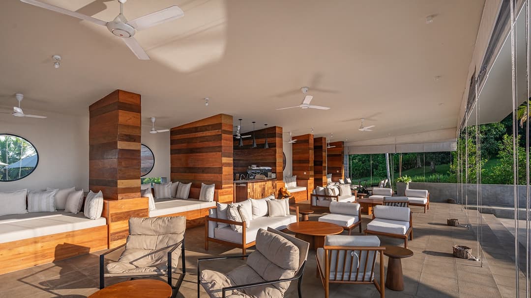 Tri Ahangama lounge interior with sofas