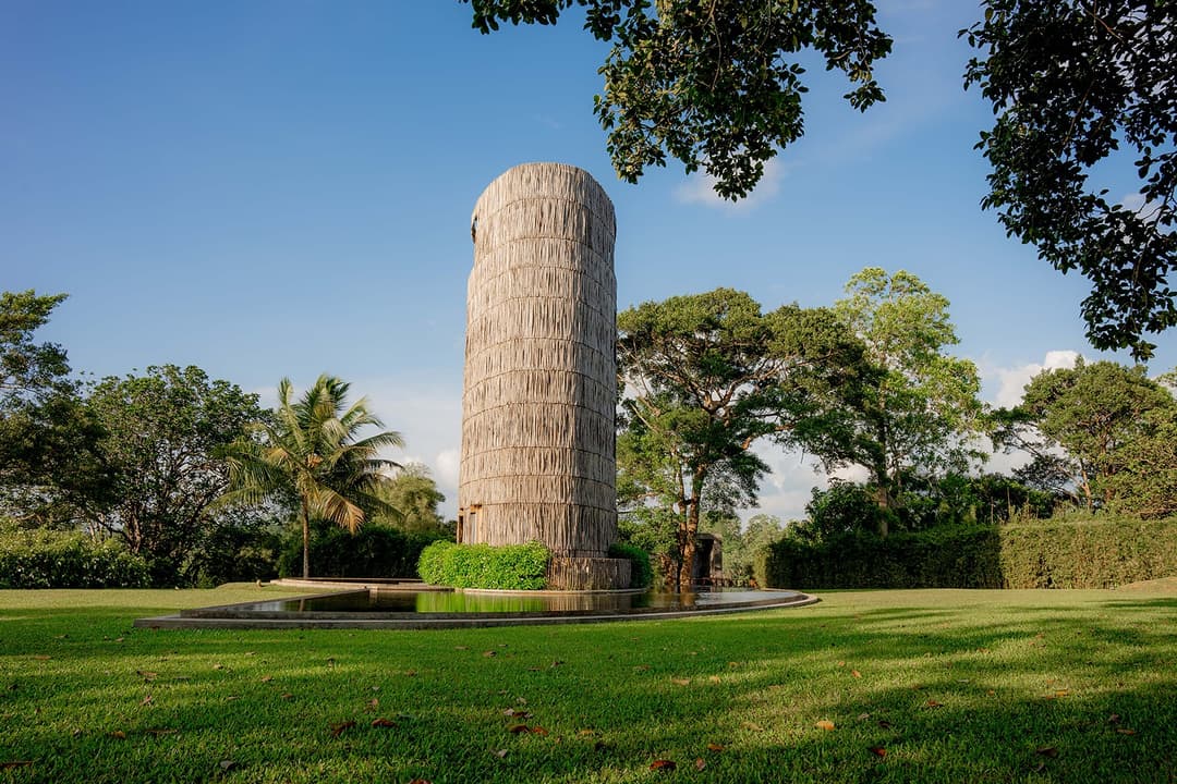 Tri Ahangama Water Tower exterior lawn view