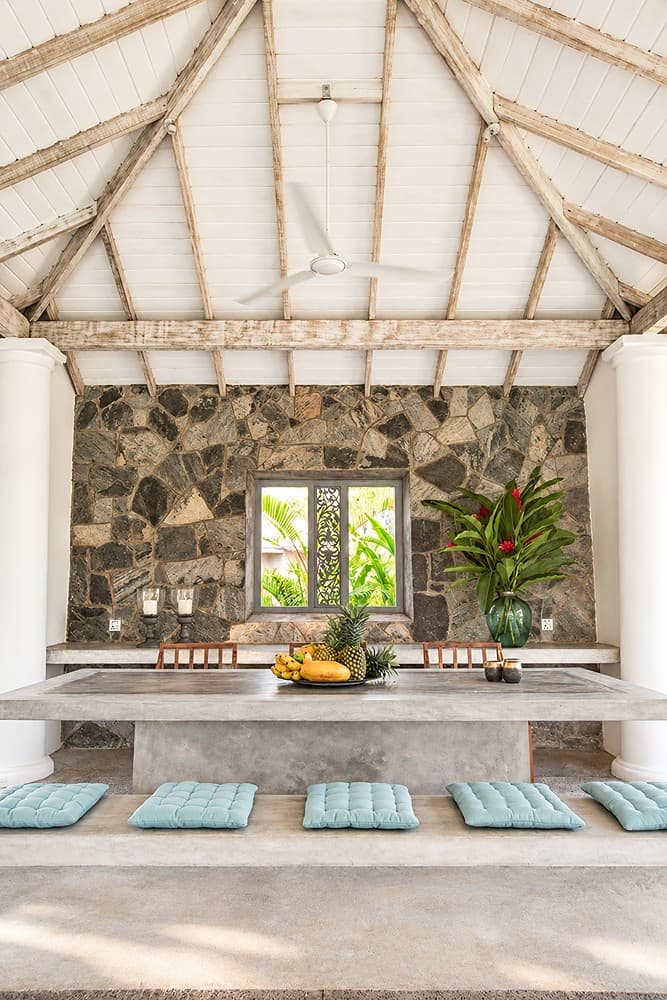 Ahangama Ambalama pavilion interior