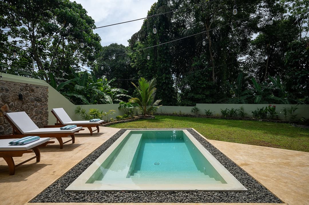Kanda House Talpe pool exterior daytime view