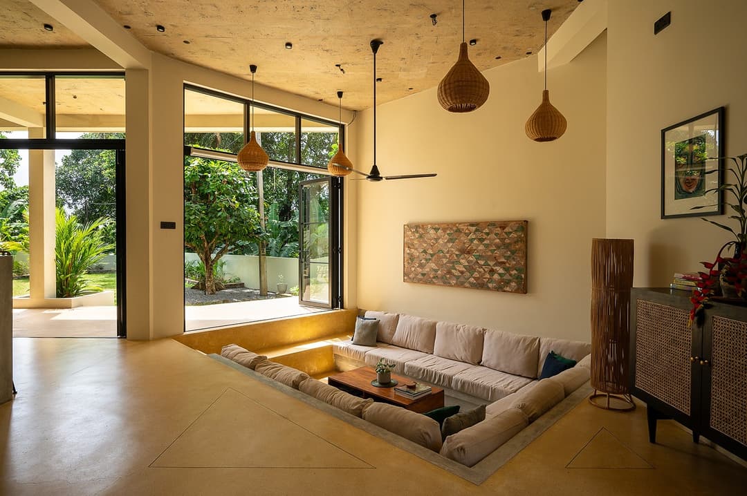 Talpe living room interior view