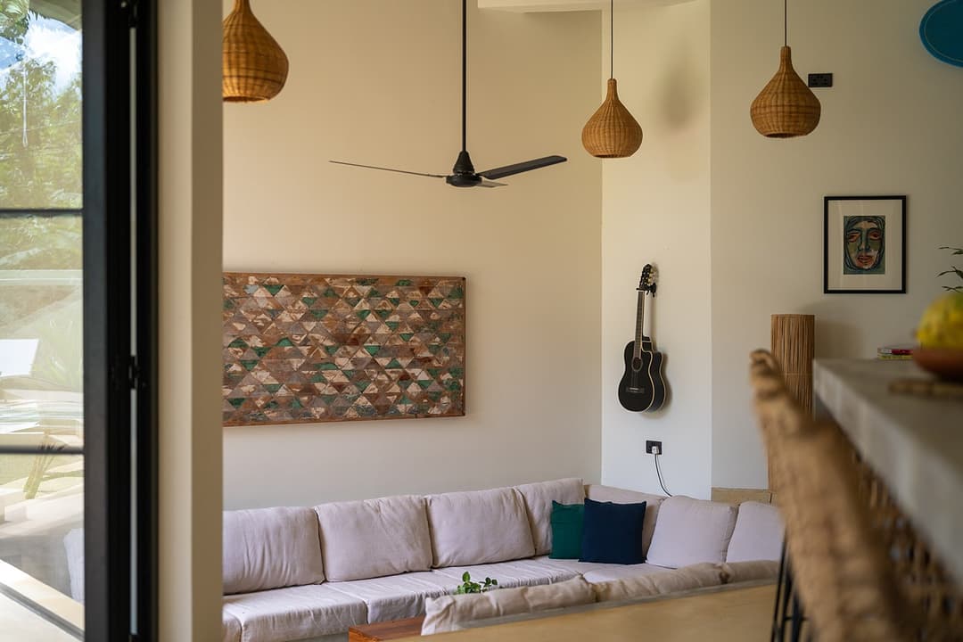 Talpe living room with sofa interior