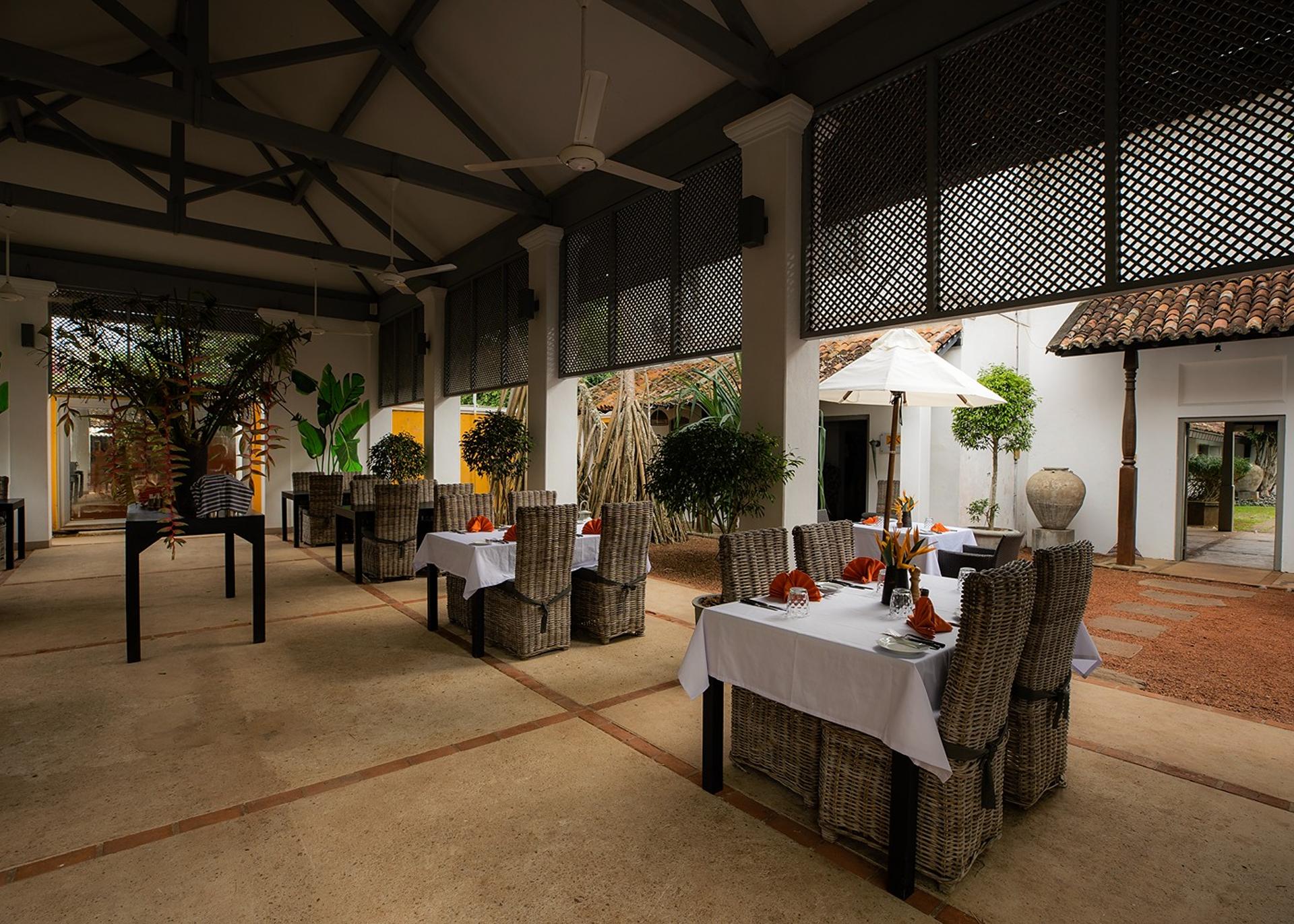 Heritage House Bentota main dining area