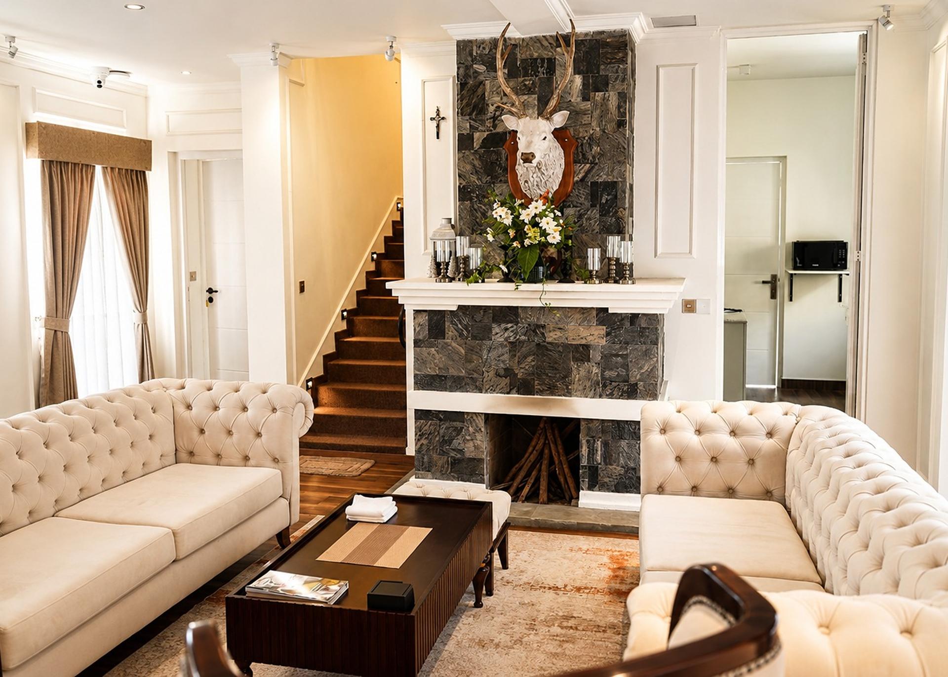 Living room wide interior, The Mystique Nuwara Eliya