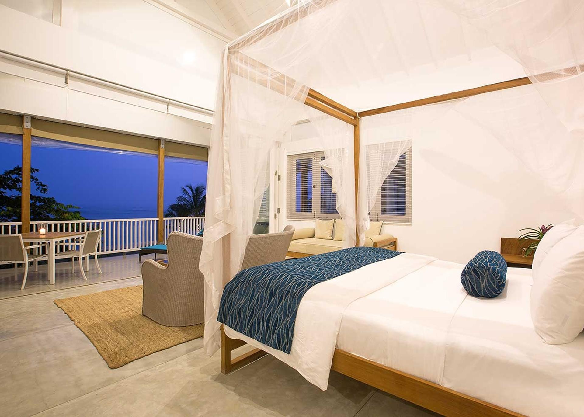 Ocean signature suite at dusk, Sri Sharavi Mirissa
