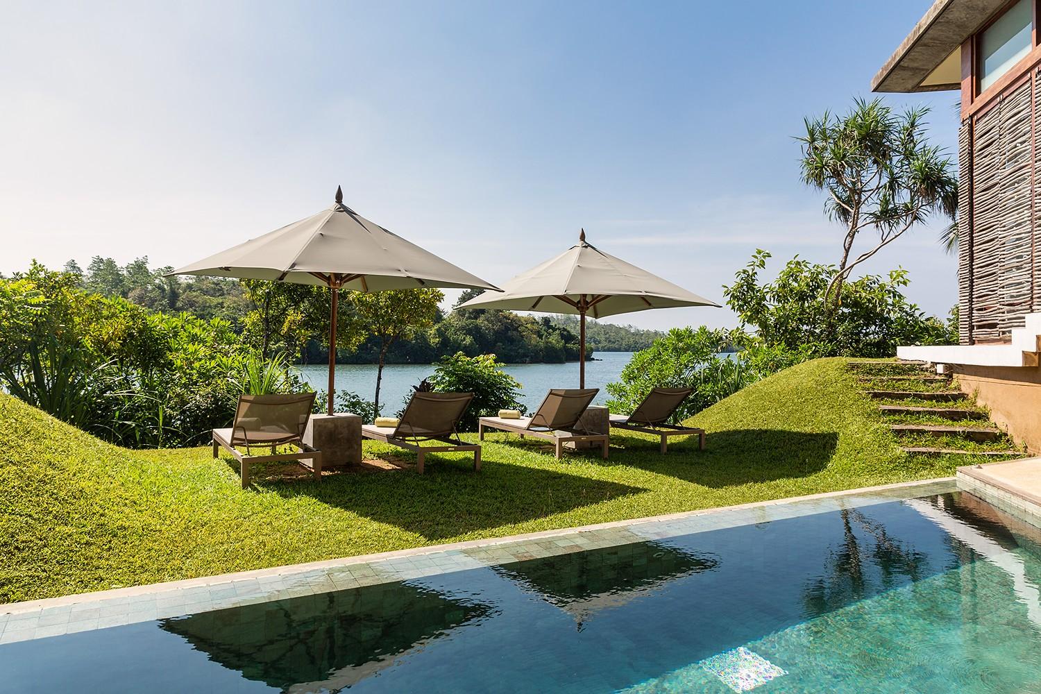 Tri Ahangama Family Villa pool exterior